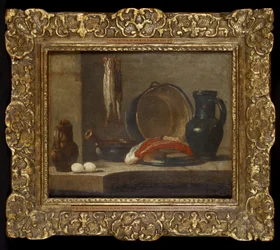 Martwa natura z przyborów kuchennych, ok. 1733-34